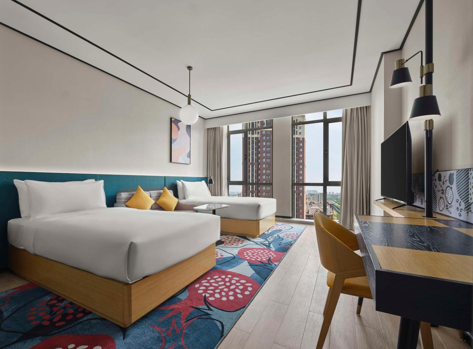 Hilton Garden Inn Tianjin Huayuan ภายนอก รูปภาพ